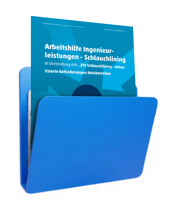 Bild zu MVKH2.02 - Arbeitshilfe Ingenieurleistungen i.V.m. ZTV-Schlauchlining - aktualisierte Anforderungen Netzbetreiber